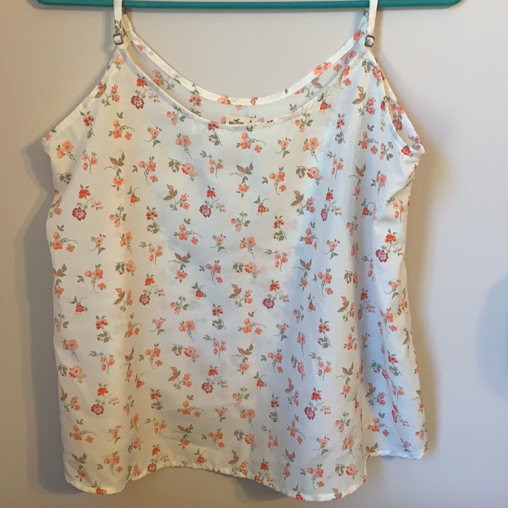 Hollister floral tank